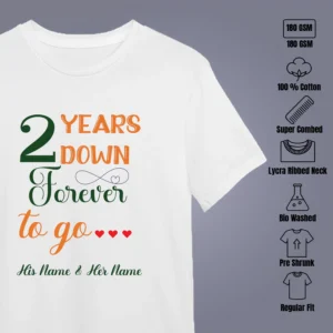 Features of Matching Anniversary T-Shirts Coordinating Couple Outfits for Special Occasions