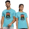 Married Couple wearing Funny Anniversary T-Shirts | Joke Couple Shirt Ideas That Make You Laugh