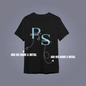 description of Matching Couple Tshirt – Cute His and Hers Tees for Lovebirds