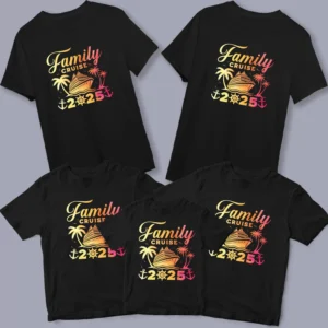 Personalized Family Vacation T-Shirts – Matching Holiday Outfits