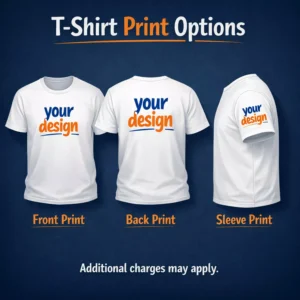 Alternative view of Custom Just Married Couple T Shirts with Name & Wedding Date – Personalized Wedding Matching Tees India