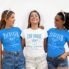 custom bride and bach club bachelorette party t shirts with personalized name year and location for bride squad and bridesmaids