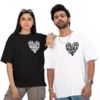 personalized oversized couple t shirts manifest more love matching boyfriend girlfriend graphic tees