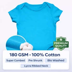 Alternative view of Custom Baby First Eid Romper with Name – Personalized Eid Outfit for Baby Boy & Girl, Cotton Newborn Festival Bodysuit