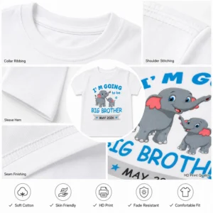 big brother announcement kids elephant tshirt may 2026 quality