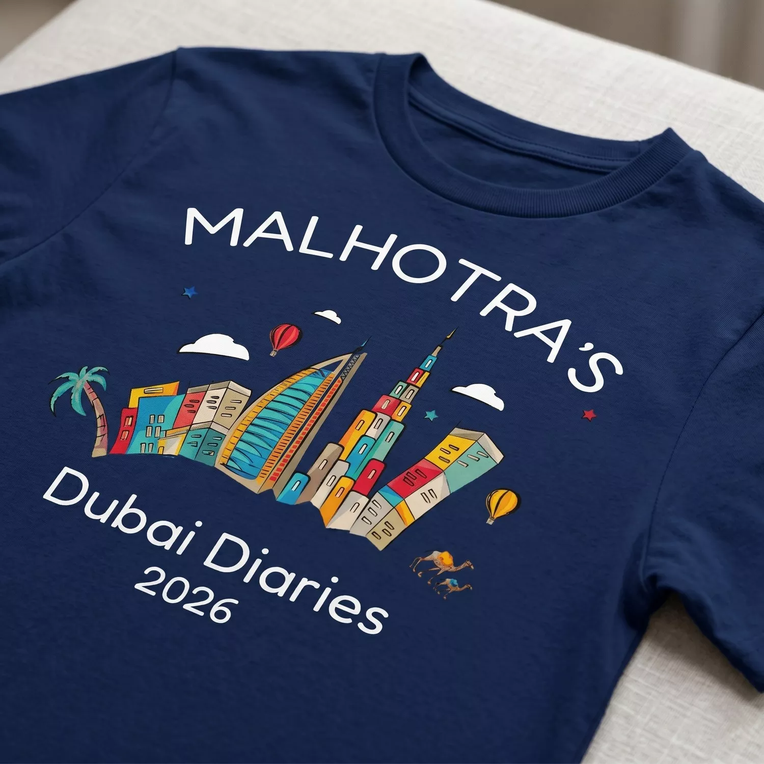 Personalized Family Vacation T-Shirts Travel with Custom Name Print - Image 5