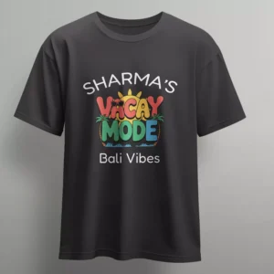 Alternative view of Personalized Family Vacation T-Shirts – Custom Name Travel Tees “Vacation Mode” Matching Family Outfit