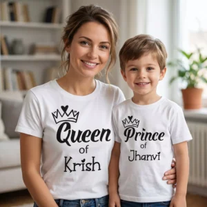 Alternative view of Personalized Mother’s Day Mom & Kid Matching T-Shirts Gift