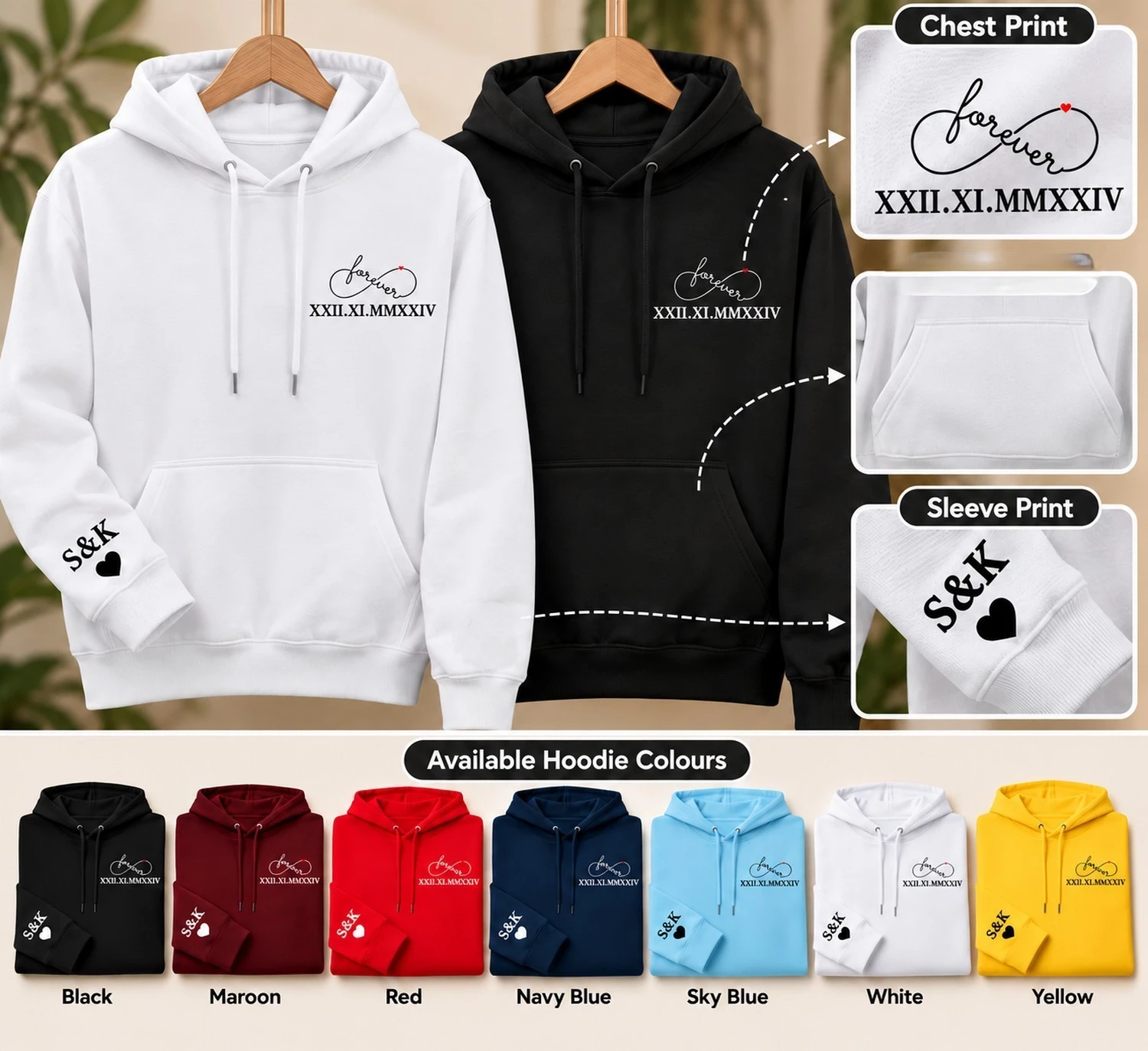 Hoodie Mockup with Print Details 1
